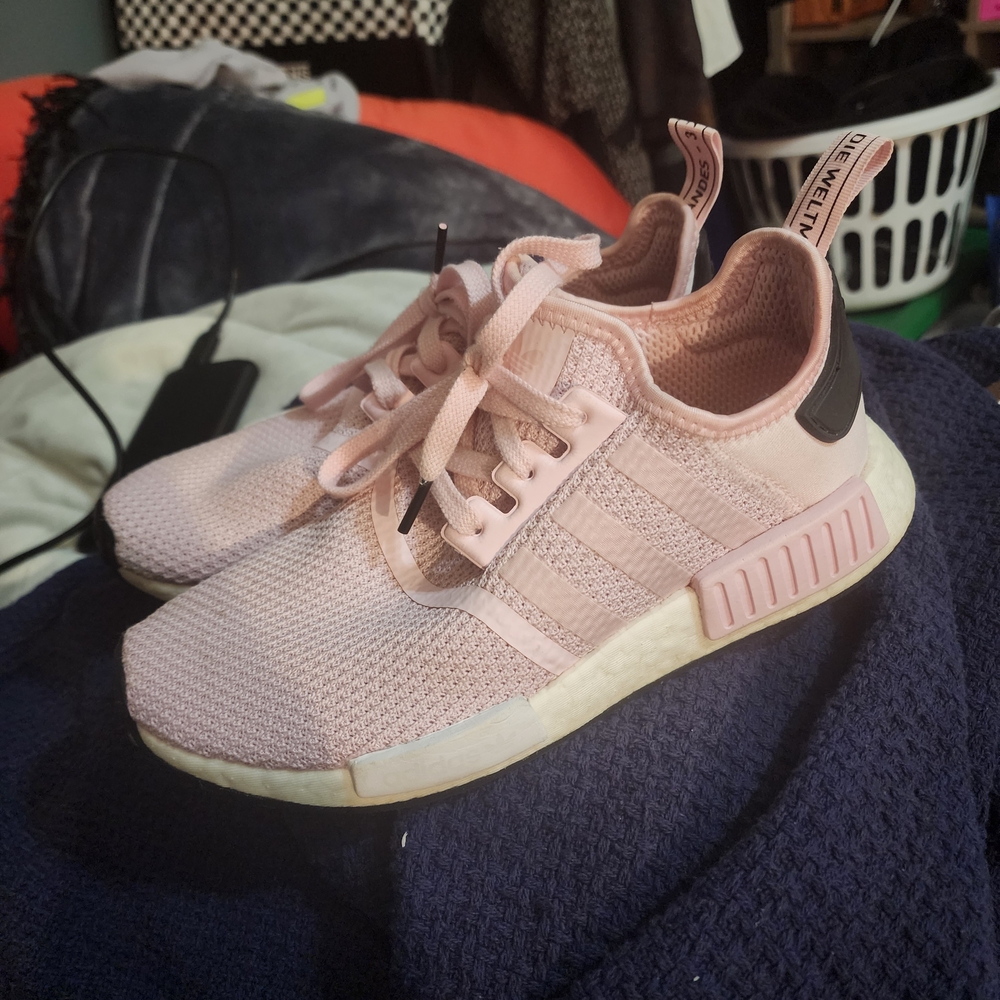Adidas Women's NMD R1 Pink Athletic Shoes